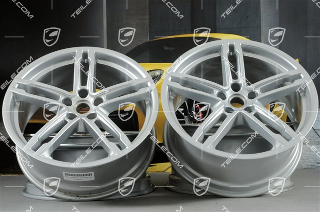 19"-inch alloy wheel rim set Macan Turbo, 8J x 19 ET21 + 9J x 19 ET21 19"-inch alloy wheel rim set Macan Turbo, 8J x 19 ET21 + 9J x 19 ET21