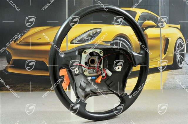 456GT/GTA - Lenkrad, 4-Speichen, schwarzes Leder 456GT/GTA - Lenkrad, 4-Speichen, schwarzes Leder