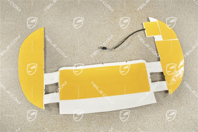 Heizmatte, Sitzwange, Hinten, L