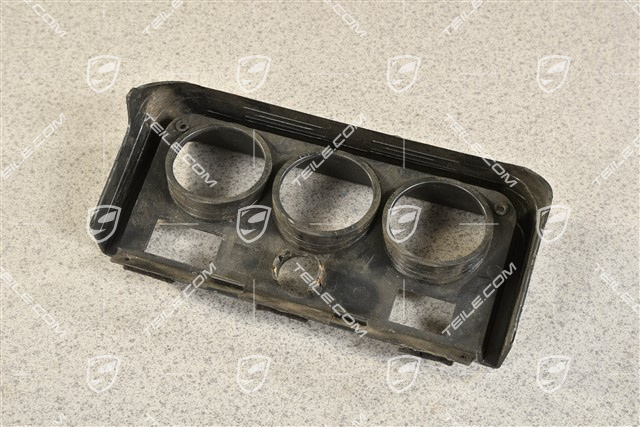 Additional instruments housing center console, Black