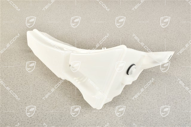 Windshield wash system reservoir / tank, night vision
