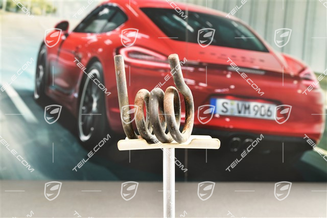 Clutch pedal power spring