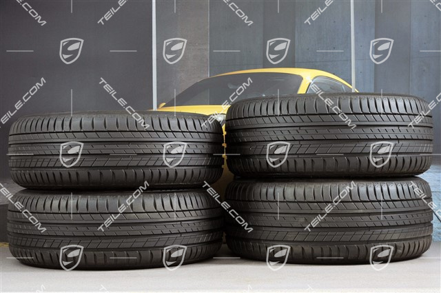18-inch "Macan S" summer wheel set, rims 8J x 18 ET21 + 9J x 18 ET21, Michelin Latitude Sport tyres 235/60 ZR 18 + 255/55 ZR 18, with TPMS
