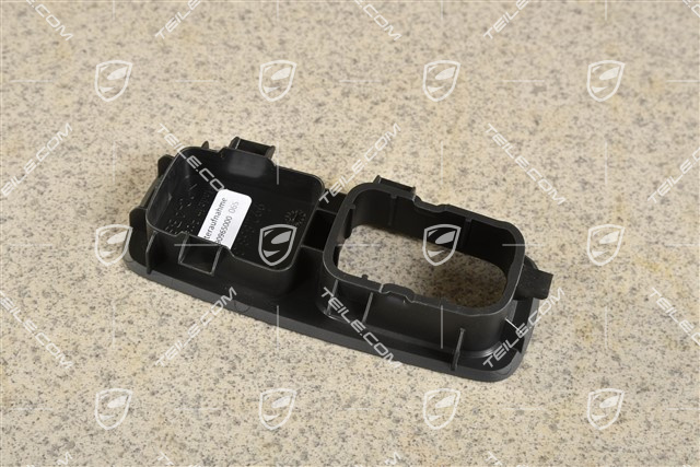 Schalteraufnahme / Fensterheber Schalterblende, Beifahrerseite, Schwarz, R