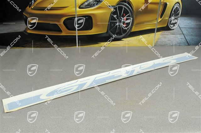 Dekorfolie seitlich, GT3RS, Rivierablau, R Dekorfolie seitlich, GT3RS, Rivierablau, R