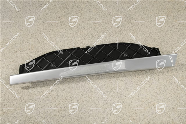 Trim, Passenger side, Galvano silver