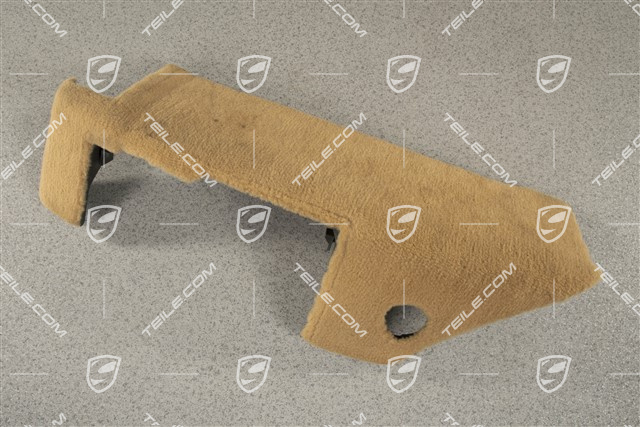 Trim, Seat frame, Passenger side, Sand beige, R