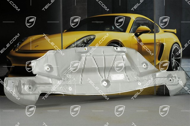Heat protection, rear Heat protection, rear