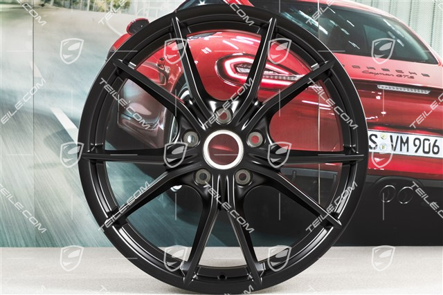 20" Felga Carrera S IV, 8J x 20 ET57, czarny mat satyna
