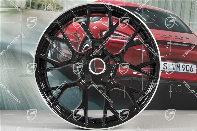20" Felga RS Spyder, 8,5J x 20 ET53, czarny wysoki połysk