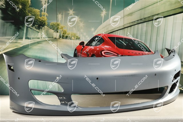 Front bumper, with headlight washer system and PDC sensors USA