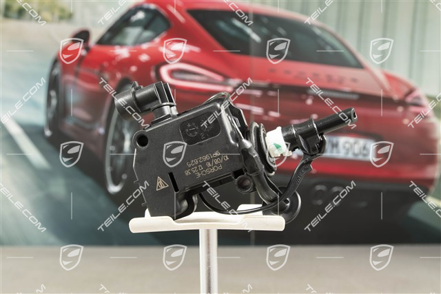 Charging socket flap actuator