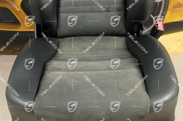 Sitz, manual einstellbar, heizung, Kunstleder/Alcantara, Schwarz, beschädigt, R