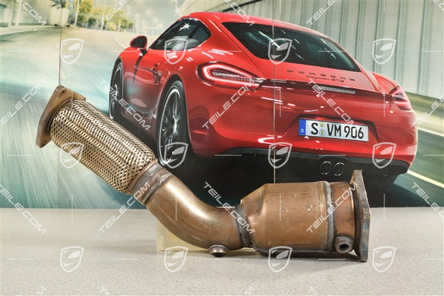Exhaust pipe with catalytic converter, BiTurbo V8 4.8L 368KW, cyl. 5-8