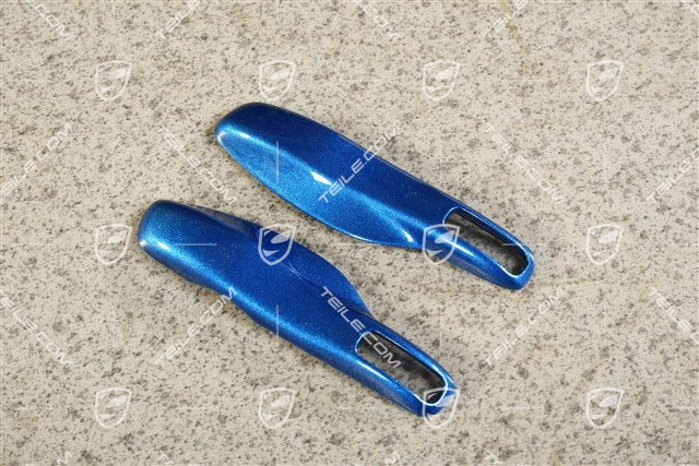Schlüsselkappe, lackiert, Saphirblau Metallic