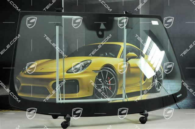 Windscreen with camera, in heat-insulating glass, with top tint Windscreen with camera, in heat-insulating glass, with top tint
