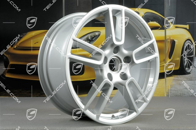 19" Felge Panamera, 9J x 19 ET64, in Brilliantsilber