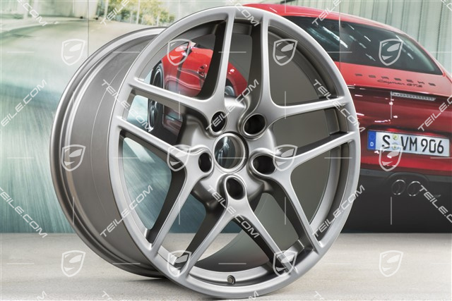 19-inch Carrera S II wheel, 11J x 19 ET51, Platinum
