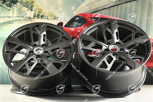 21" Felgensatz Cross Turismo Design, 9,5J x 21 ET60 + 11,5J x 21 ET66, in Turbonit