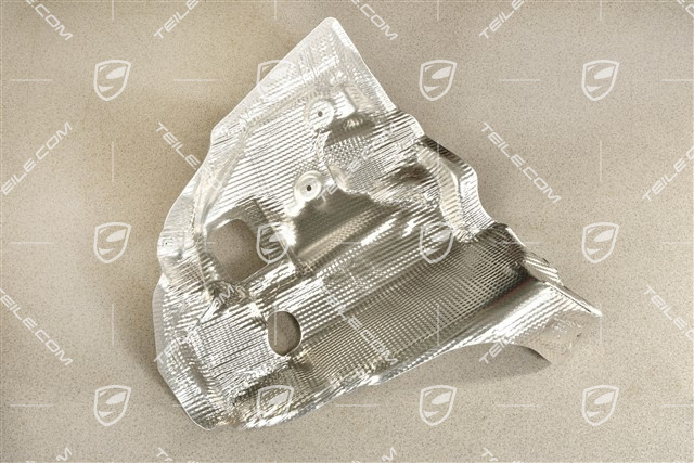 Heat shield, rear, R