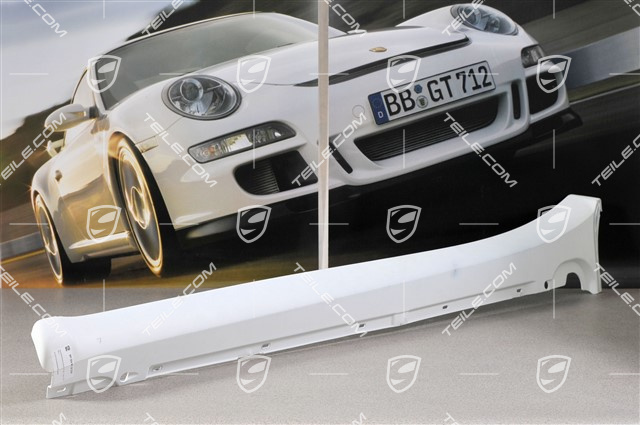 Schwellerblende lackiert, C4 / 4S / Turbo / GT3 RS, L