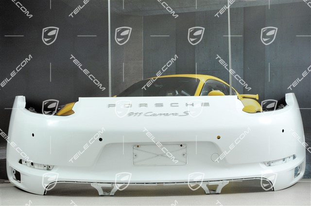Rear bumper, C2/C2S, without Sports exhaust system, with ParkAssist and reversing camera