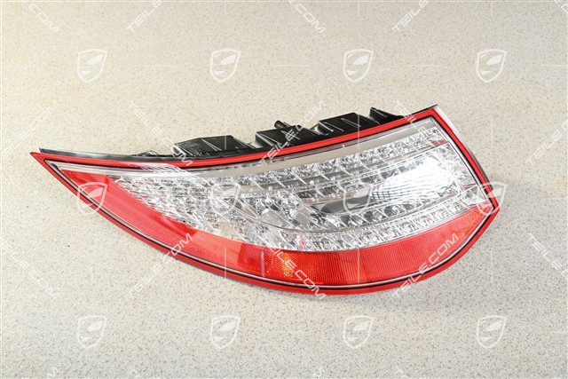 Rear light / tail light, clear glass, LED, Facelift, L