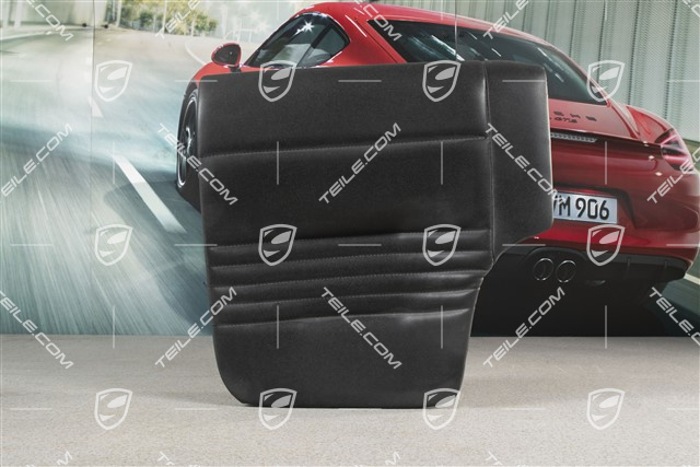 Notsitzkissen, Coupe/Targa, Kunstleder, Schwarz, R