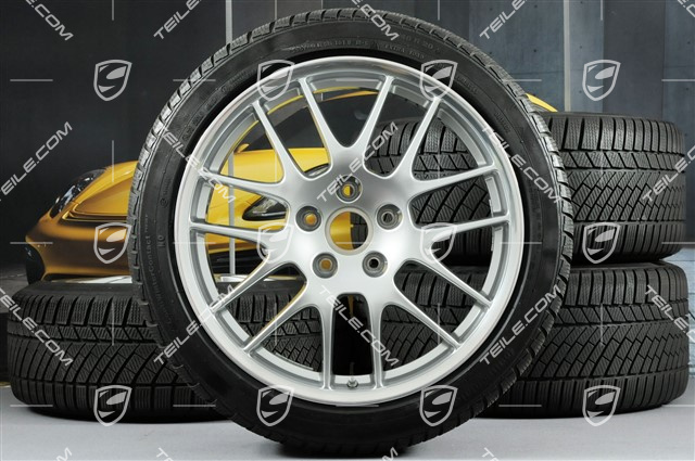 20-inch RS Spyder winter wheel set, wheels: 9,5J x 20 ET65 + 10,5J x 20 ET65 + NEW Continental winter tyres 255/40 R20 + 285/35 R20 + TPM sensors