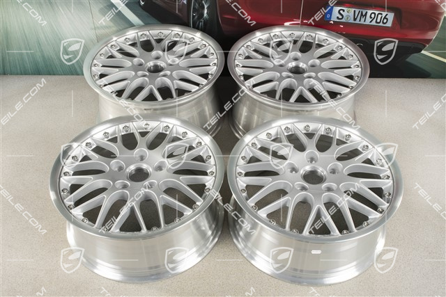 18-inch Sport Classic II wheel set (2-piece), 7,5J x 18 ET50 + 9J x 18 ET52