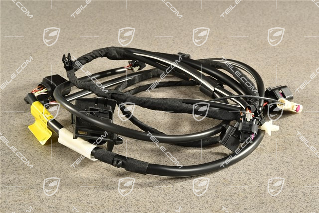 Turbo, Kabelstrang, Stossfänger hinten mit PDC / Rückfahrkamera