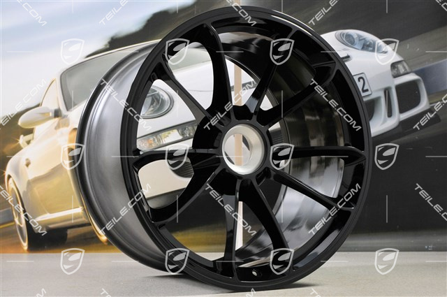 20-inch wheel GT3, 12J x 20 ET47, in high-gloss black