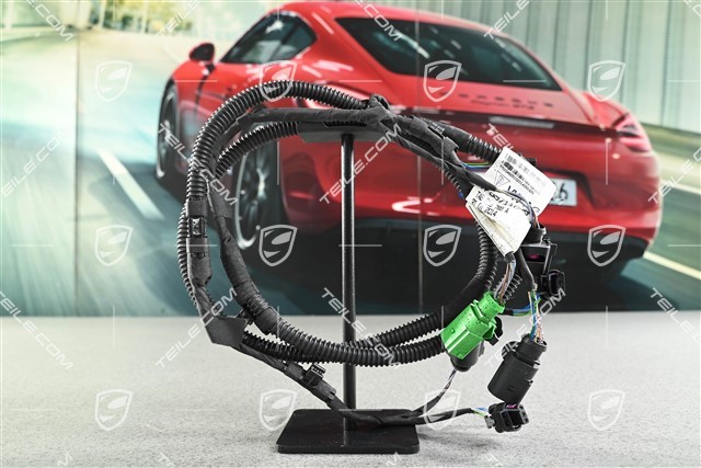 Wiring Harness, Parking Aid System with Real Top View, rear