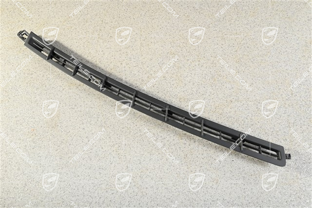 Defroster trim, Black, R