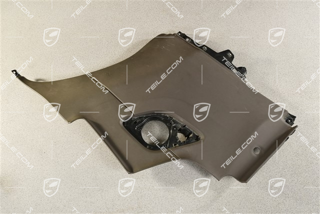 Seitenwandverkleidung, leder, acht grau, targa, R
