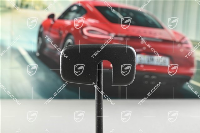 Osłona zaczepu / uchwytu blendy przeciwsłonecznej, czarna, Coupe, R