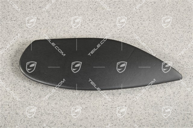 Mittelkonsole, Blende, Leder, seitlich, Schwarz, L