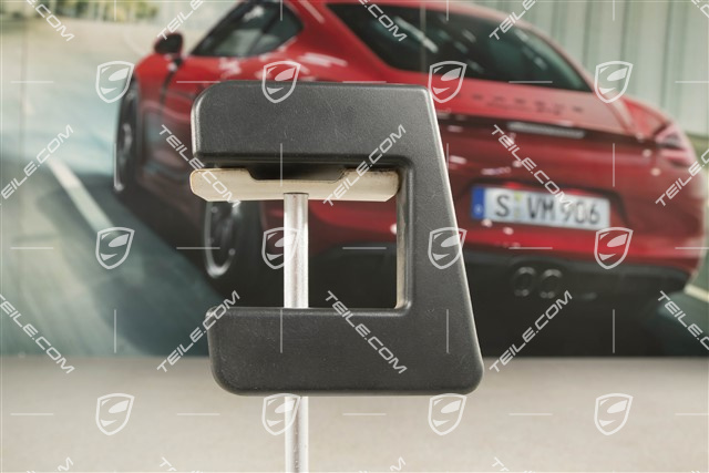 Tailgate hinge cover trim, Satin Black, L