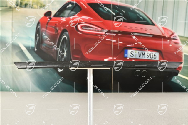 Seitenscheibe Zierleiste, schwarz, Coupe, L