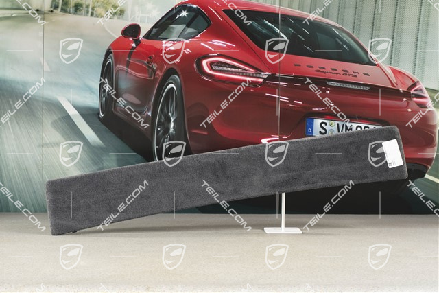 Verkleidung, Rückwand, Coupe, Teppich, Dunkelgrau/Natur