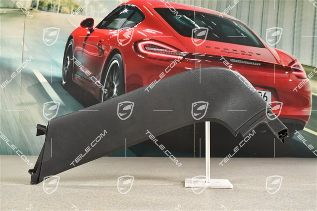 Verkleidung von Heckklappe, Schwarz, R