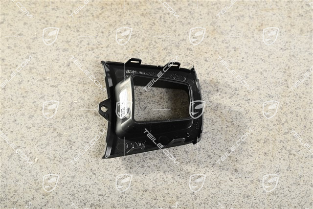 Lenkradblende Ohne Heizungstaste / Schalter, Schwarzmatt, GT3