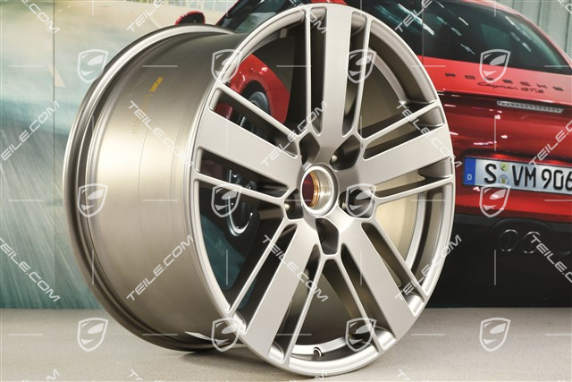 20" Felga Panamera Design 2, 11,5J x 20 ET68, Platinum satynowy mat