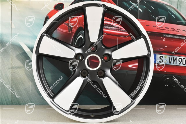 20-inch wheel Sport Classic "50 years 911", 11,5J x 20 ET48, in black satin matt