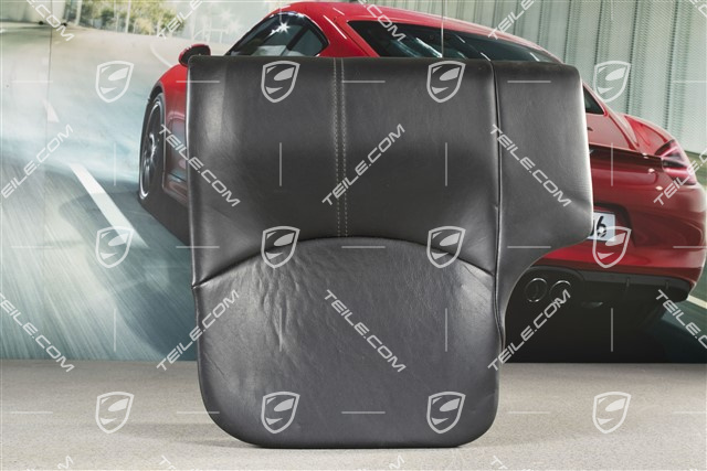Notsitzkissen, Coupe/Targa, Leder, Schwarz, R