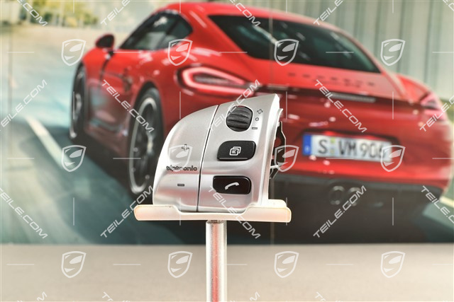 Schaltmodul mit Schaltpaddel, Tiptronic, Galvanosilber, L