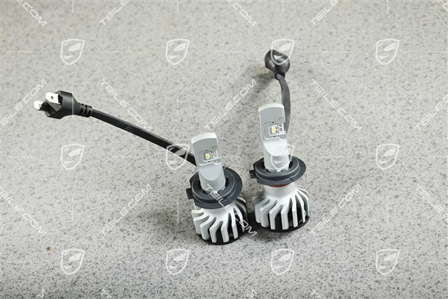 Original Ersatz für H7 Halogenlampen mit Straßenzulassung in Deutschland, Set, 2 Stück