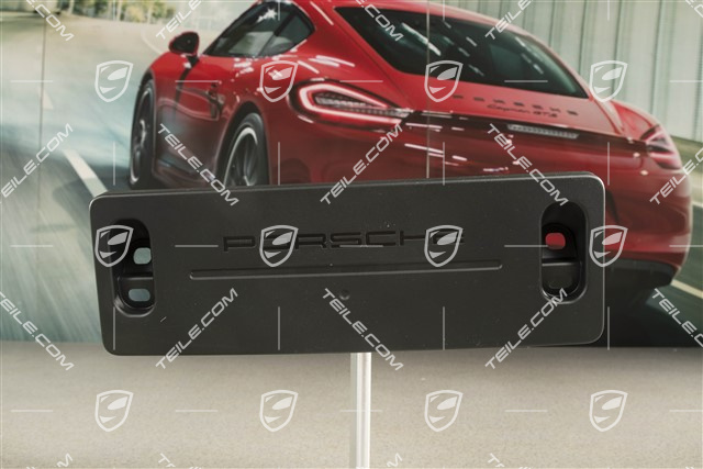 Turbo, Front bumper number / Licence plate support small (RoW) 300mm x100mm