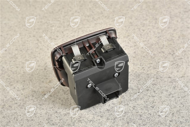 Switch, electric parking brake, Marsala Red