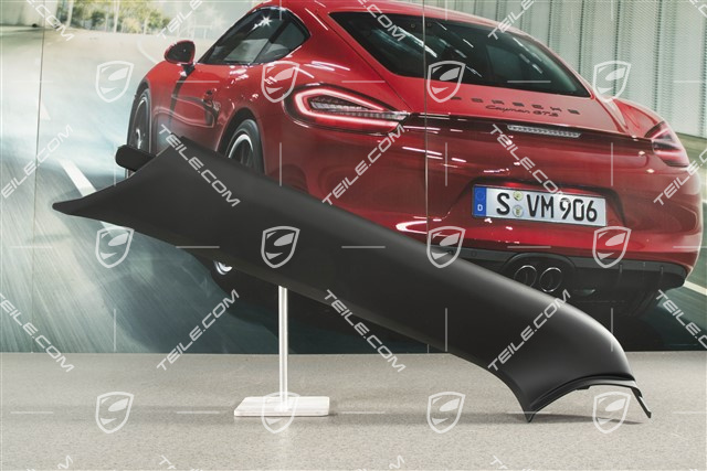 Verkleidung von A-Säule, Schwarz, L